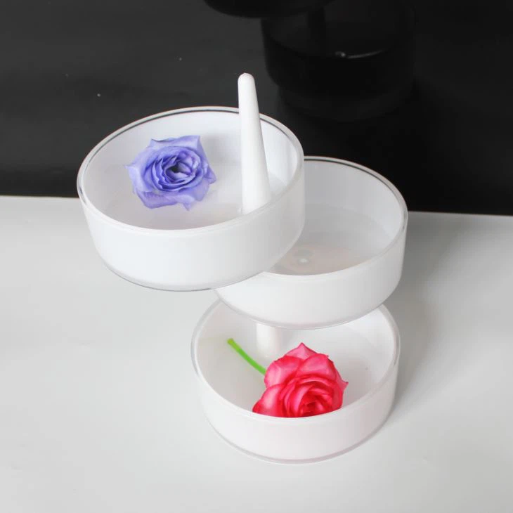 Home Decoration Display Stand Clear Acrylic Flower Rack