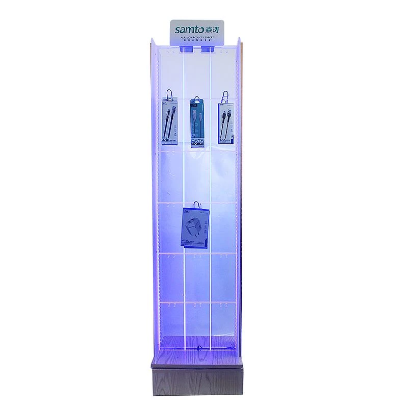 Acrylic Floor Display Rack 4 Acrylic Floor Display Rack 4